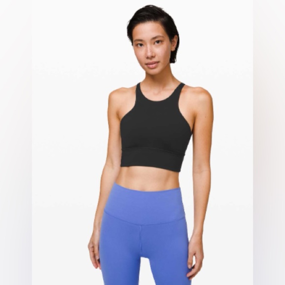 Lululemon Free To Be Moved Bra *High Neck,Black, Size 8